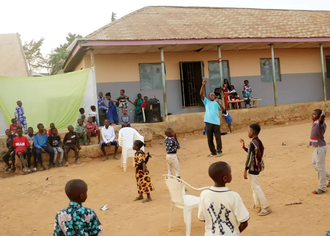 Academy learners participating in education