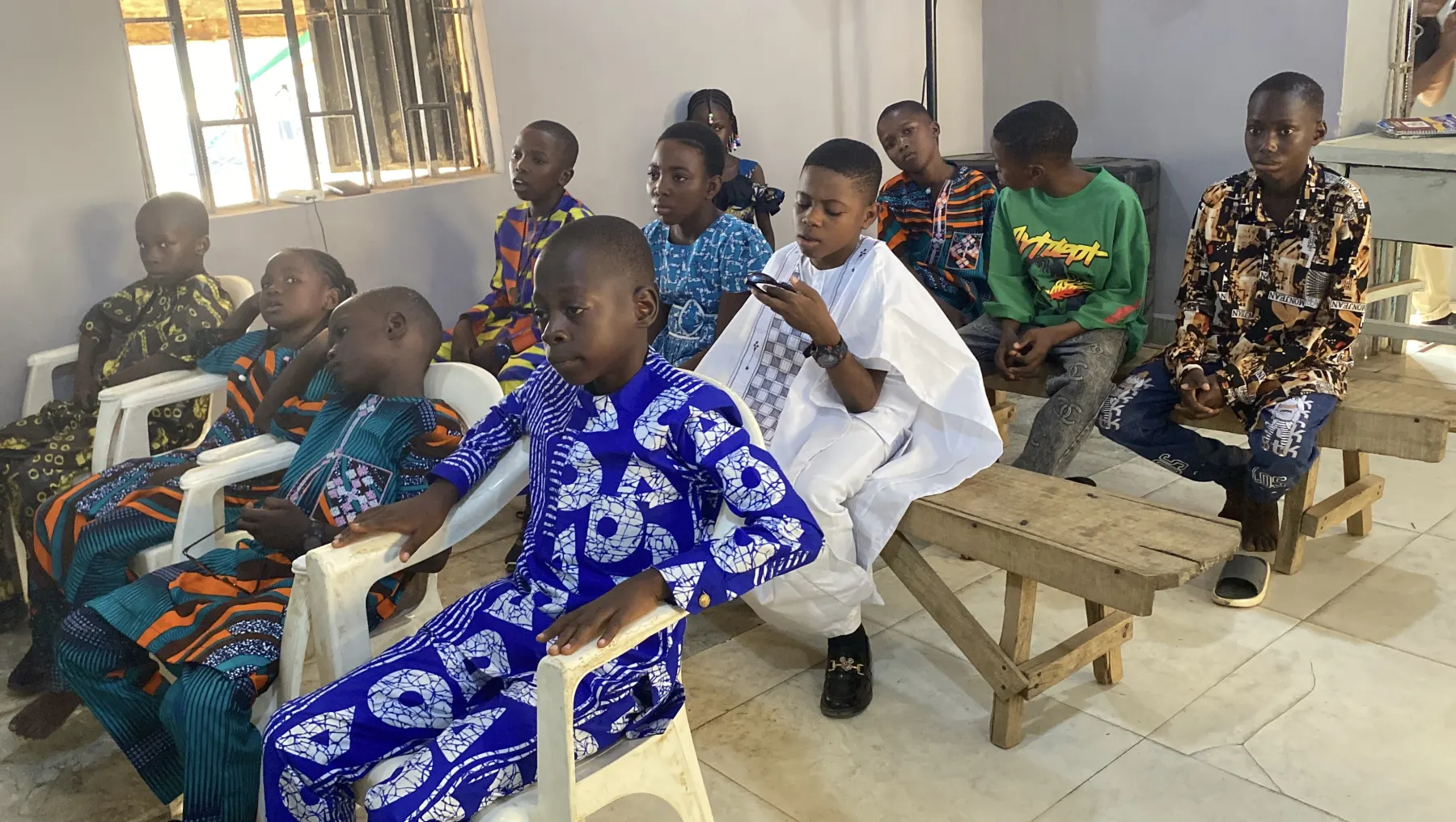 Children ministry joy and learning
