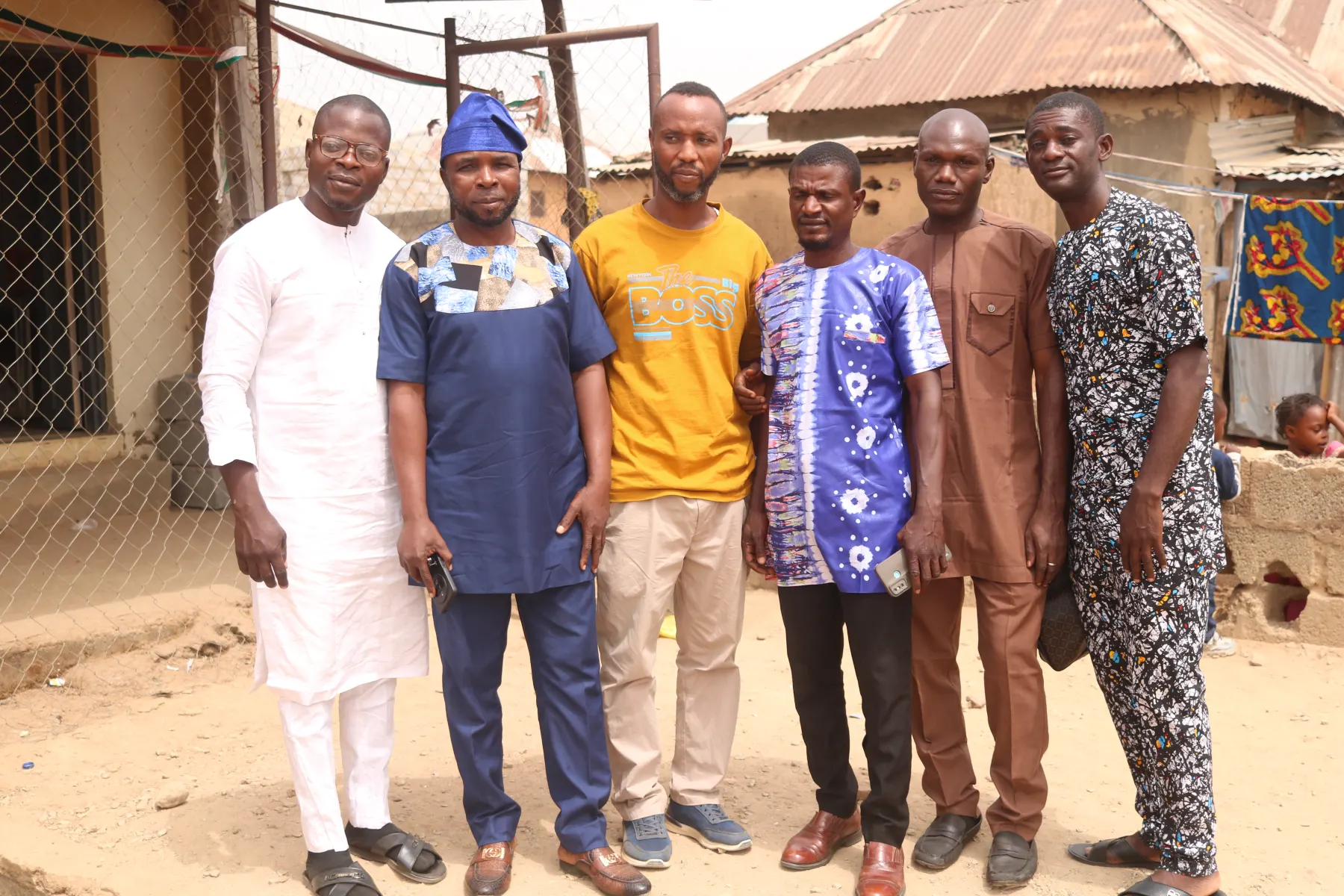 Men fellowship team in community and discipleship gathering
